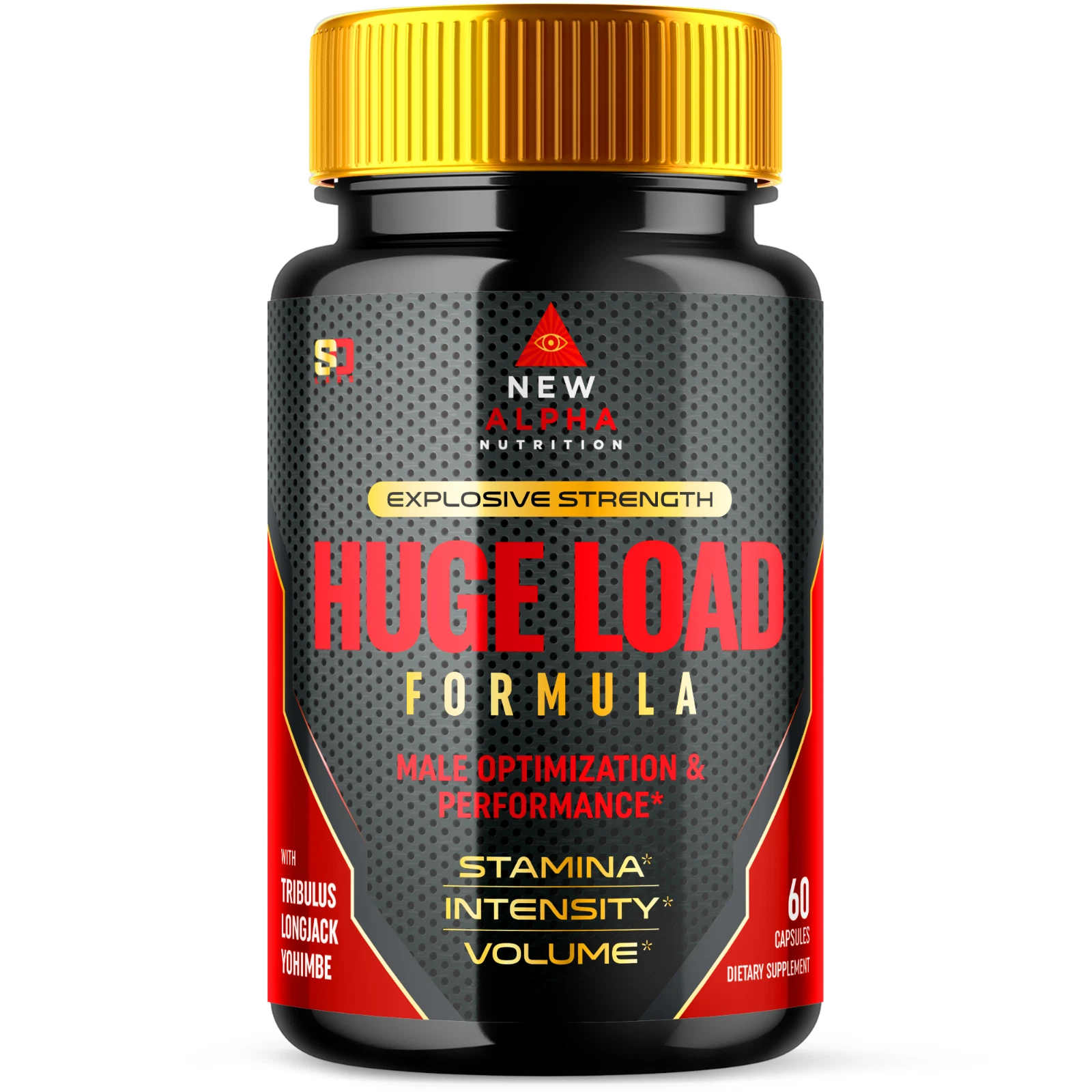 Huge Load Formula Optimizes Strength, Boost Performance and Stamina 60 Capsules