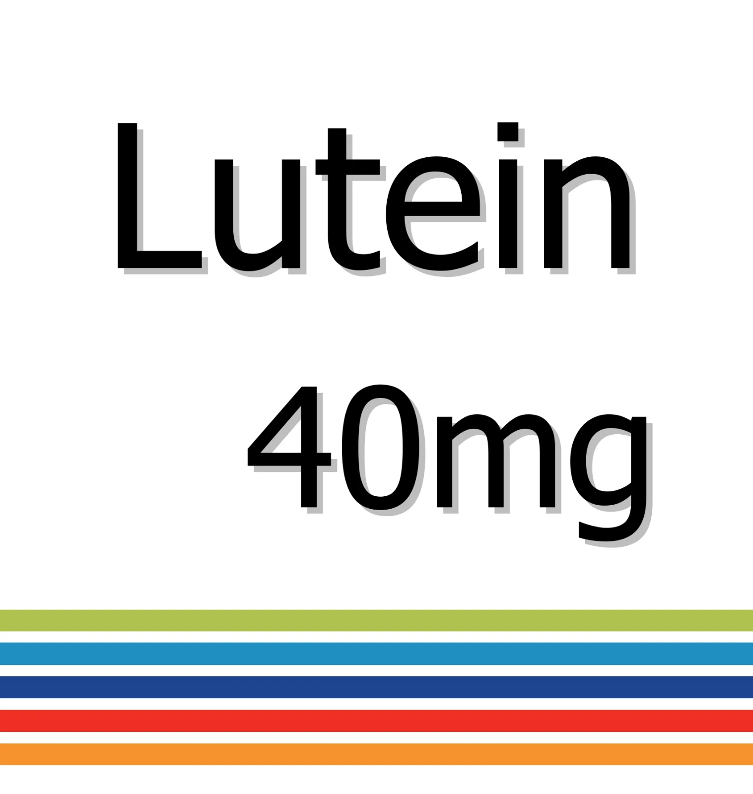 Lutein 40mg x 60 Tablets -
