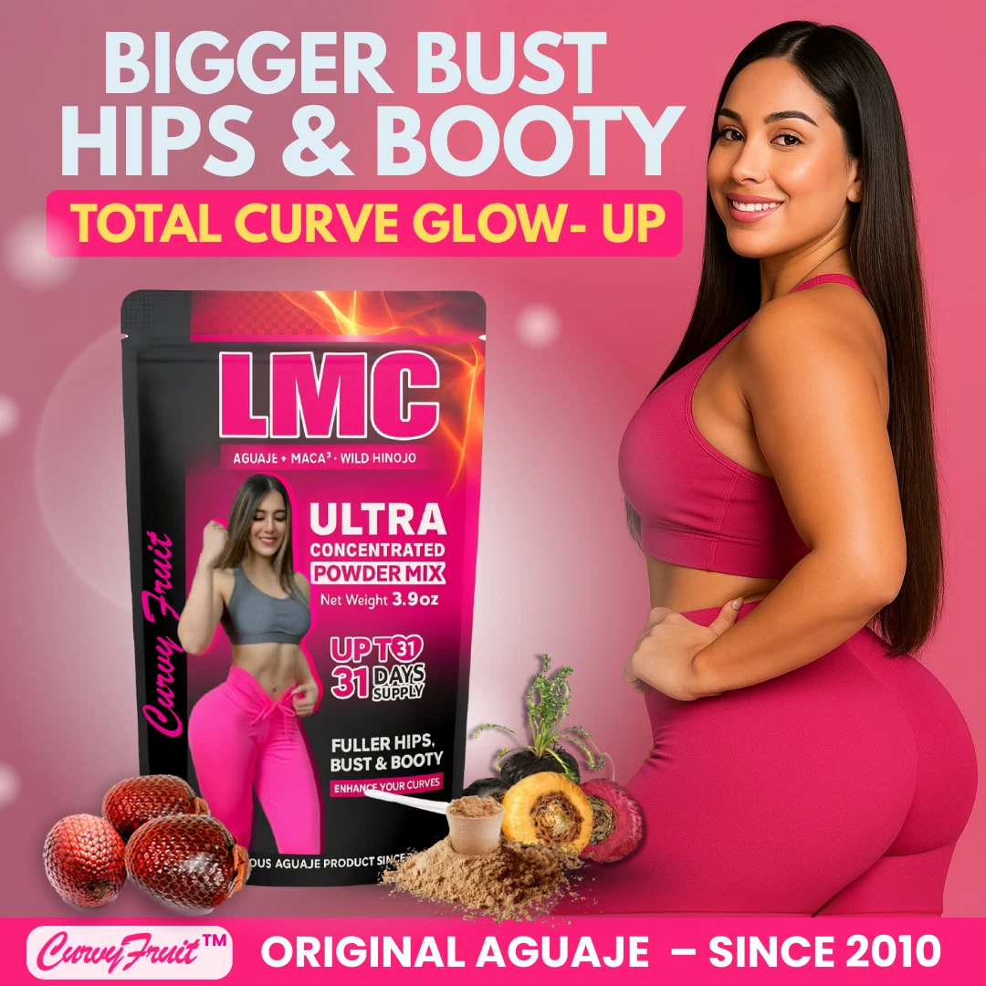Huge Booty & Bust Enhancement – Natural Aguaje, Maca Root & Fennel Powder