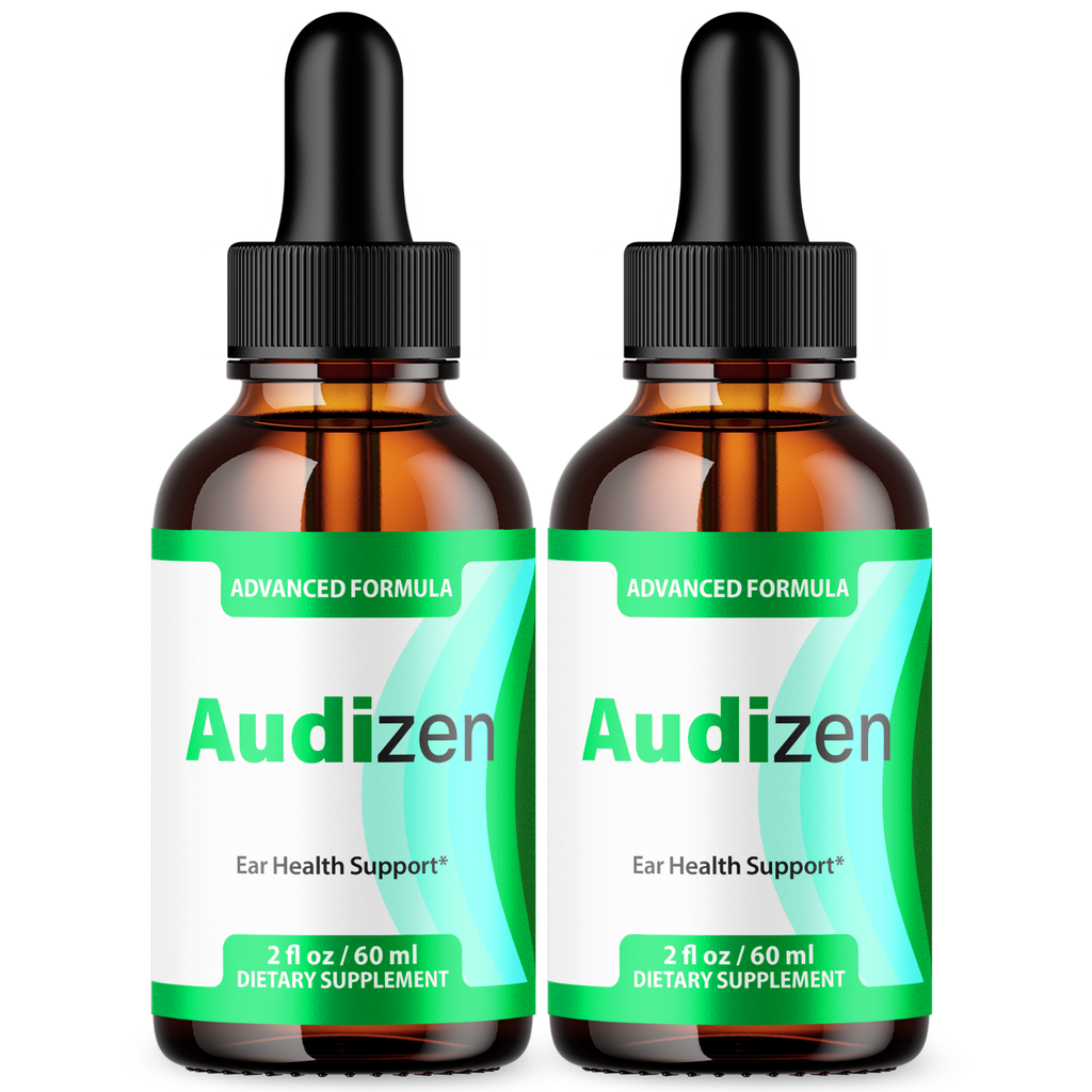 Audizen Ear Health Suppport Drops Natural Formula Hearing Supplement (2 Pack)