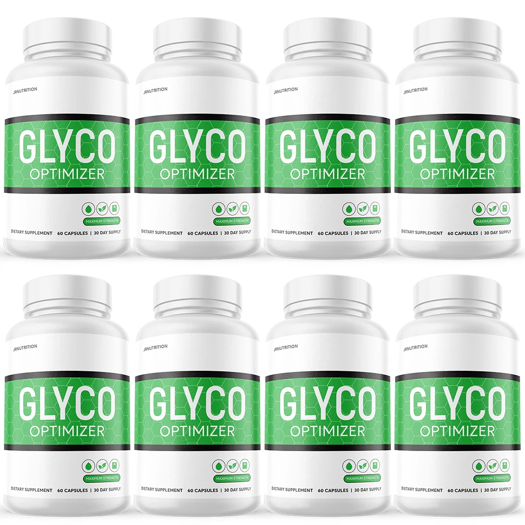 Glyco Optimizer - Blood Sugar Dietary Supplement 60 Capsules (8 Pack)