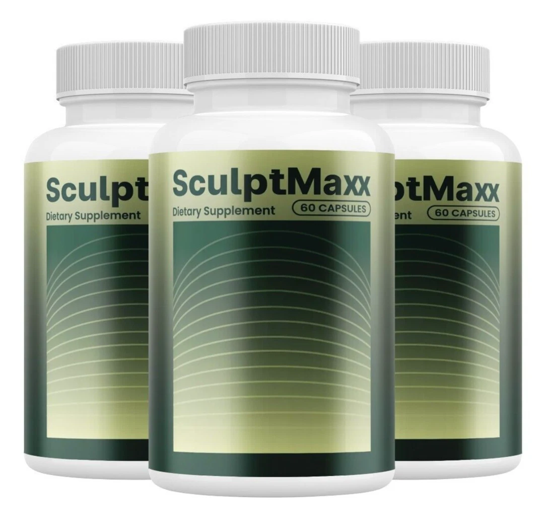 (3 Pack) SculptMaxx Capsules, Sculpt Maxx Advanced Weight Loss and Energy Pills