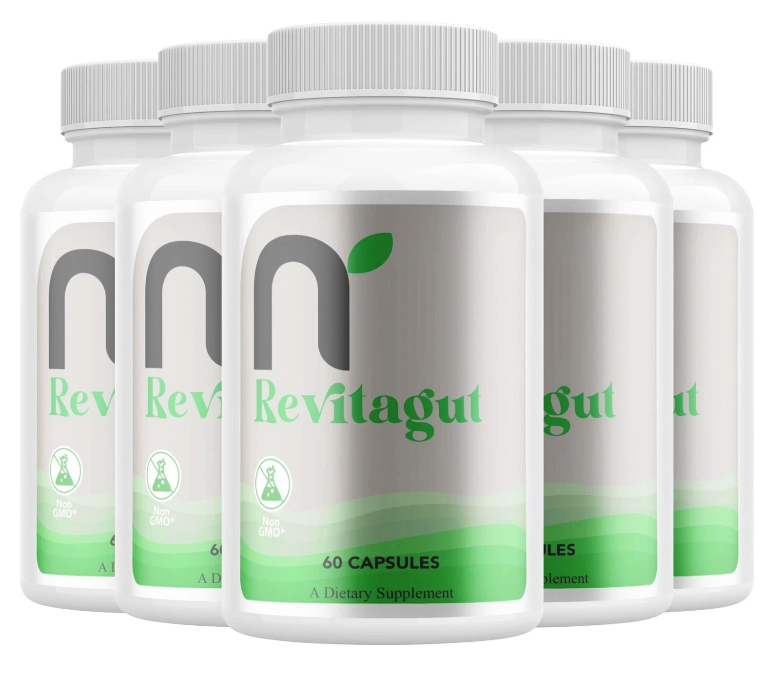 (5 Pack) Revitagut Glycogen Support Supplement Revita Gut Pills