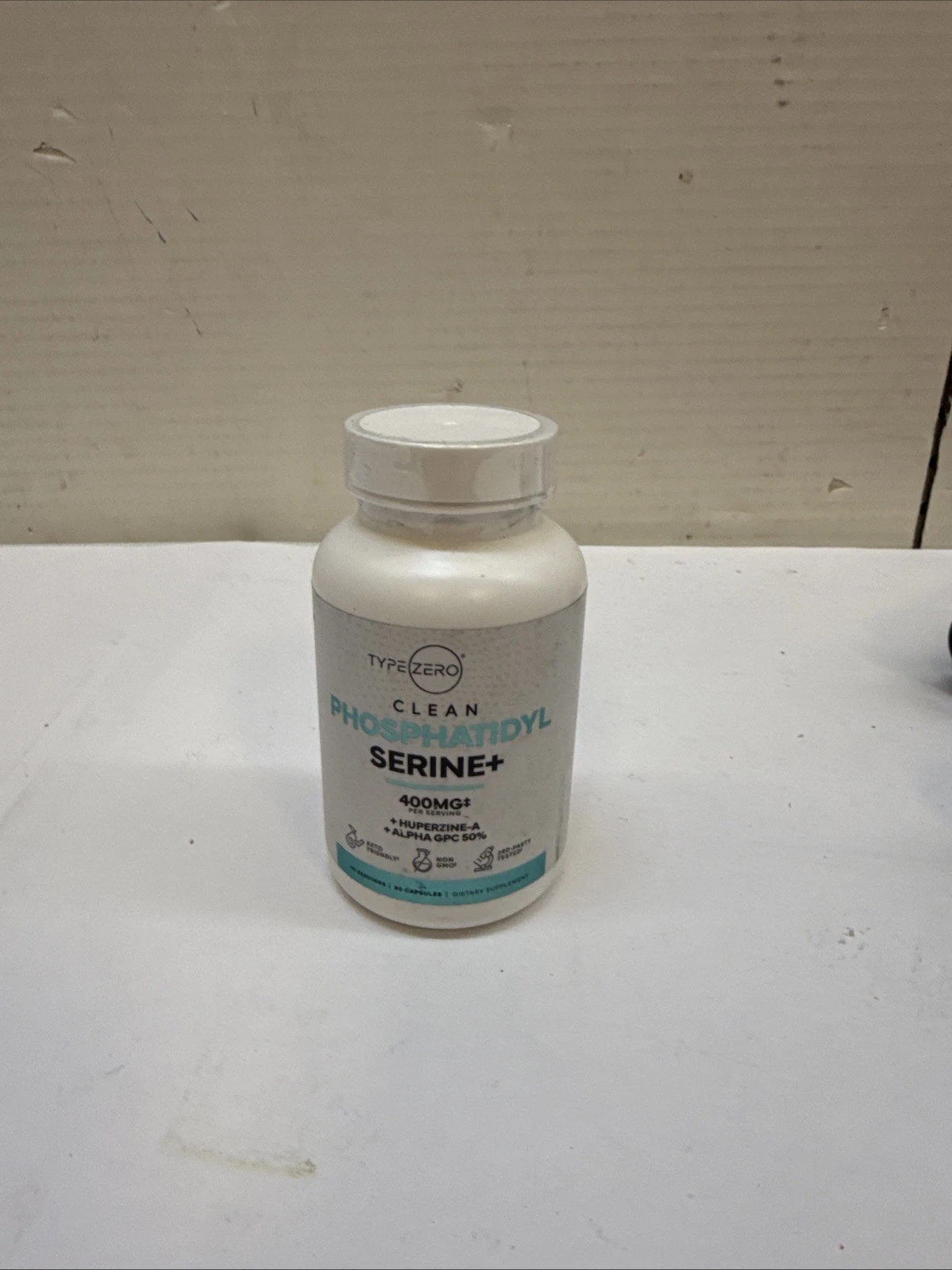 TypeZero Clean Phosphatidyl Serine + -- 400 mg - 90 Capsules 10/2027