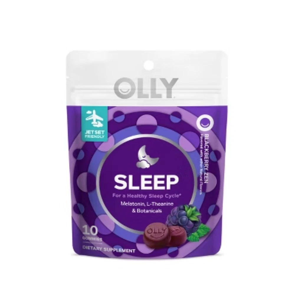 OLLY 3mg Melatonin Sleep Gummies - Blackberry Zen