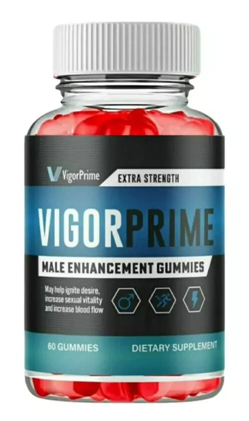 VigorPrime Gummies Extra Strength Gluten-Free Dietary Supplement - (60 Gummies)