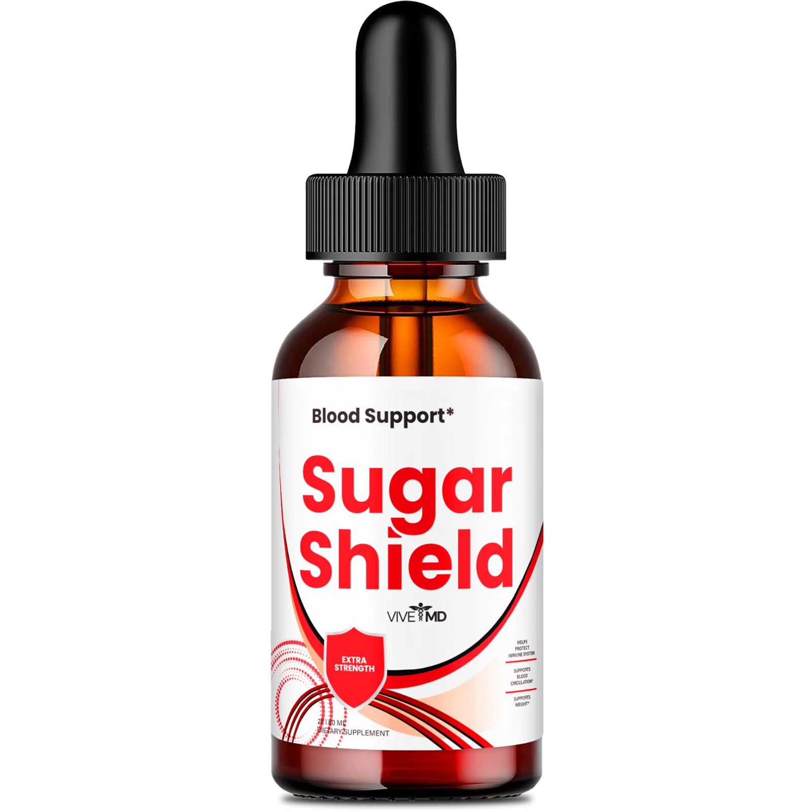 (1 Pack) Sugar Shield Liquid Drops Blood Support Formula for Healthy Blood Flow