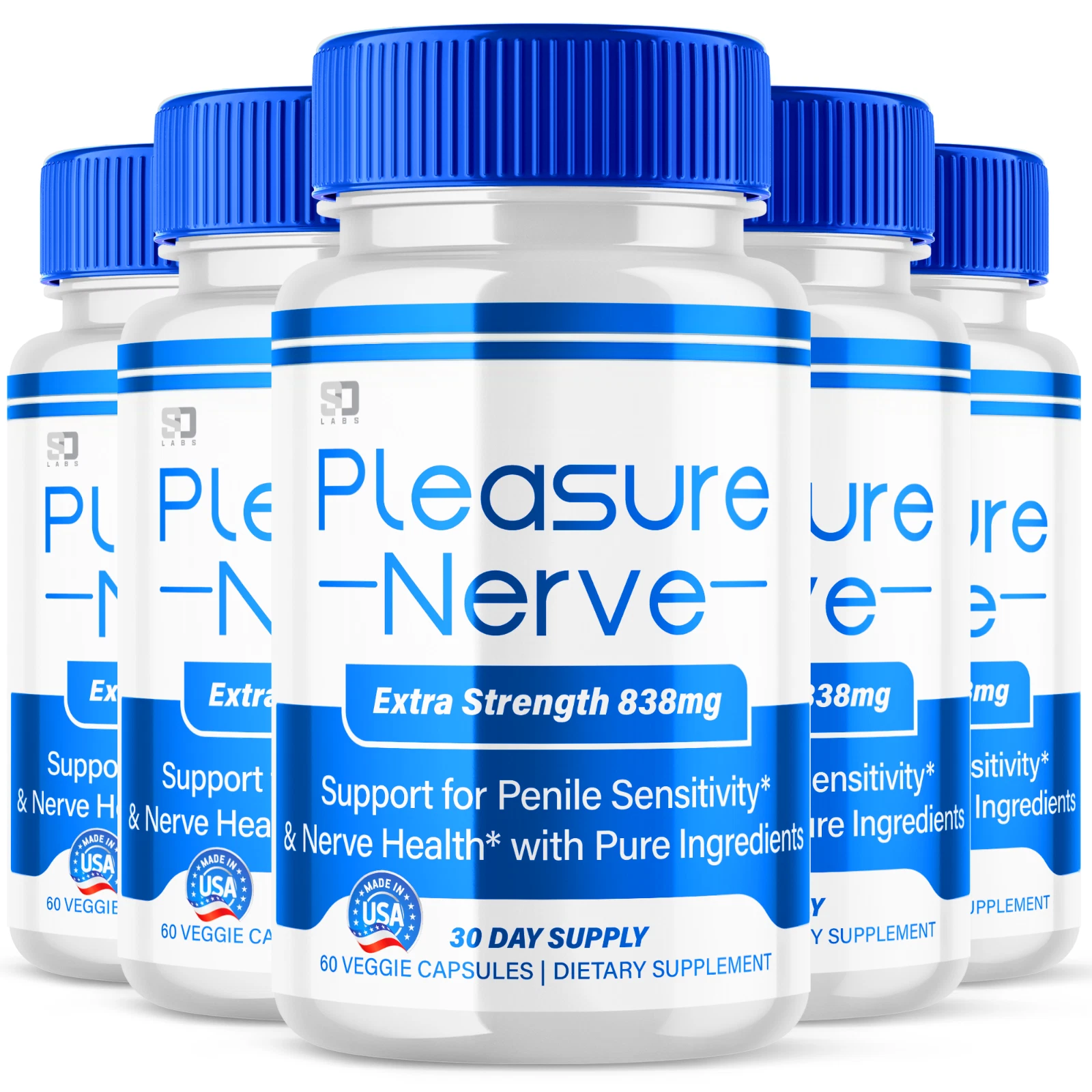 Pleasure Nerve Extra Strength Support Nerve Health & Performance (5 Pack)