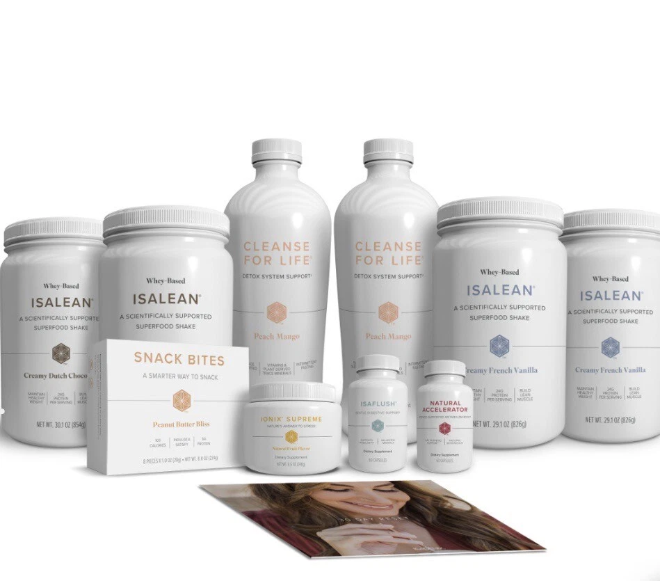 Isagenix 30 Days Weight Loss & Fat Burn Cleanse System Free Shipping Flavors +
