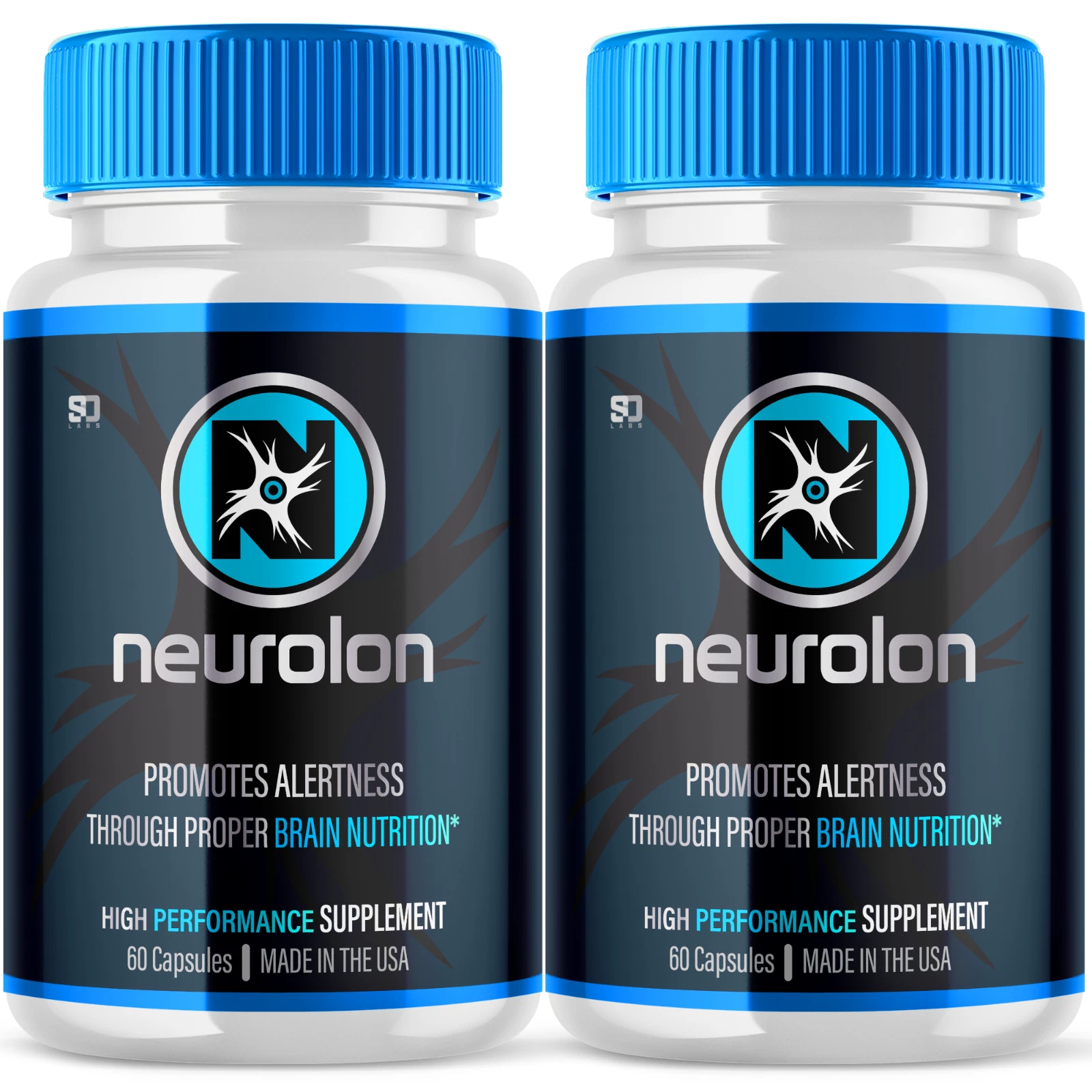 Neurolon High Performance Promotes Alertness and Brain Health (2 Pack)