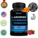 Nitric Oxide Booster L-Arginin, L-Citrulline 1600mg Capsules HIGHEST POTENCY