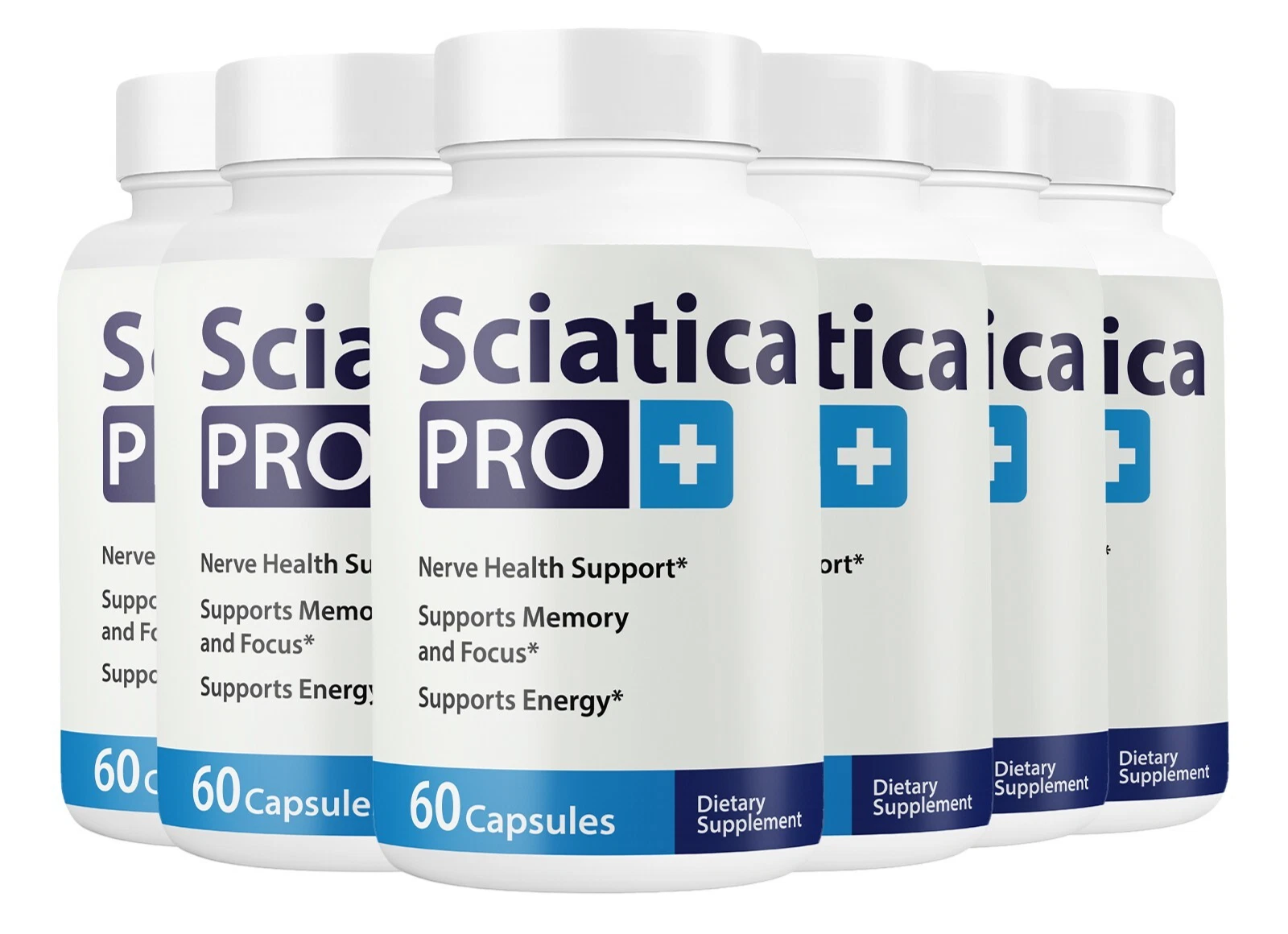 (6 Pack) Sciatica Pro+ Pills for Nerve Health, Sciatica Pro Plus Nerve Support