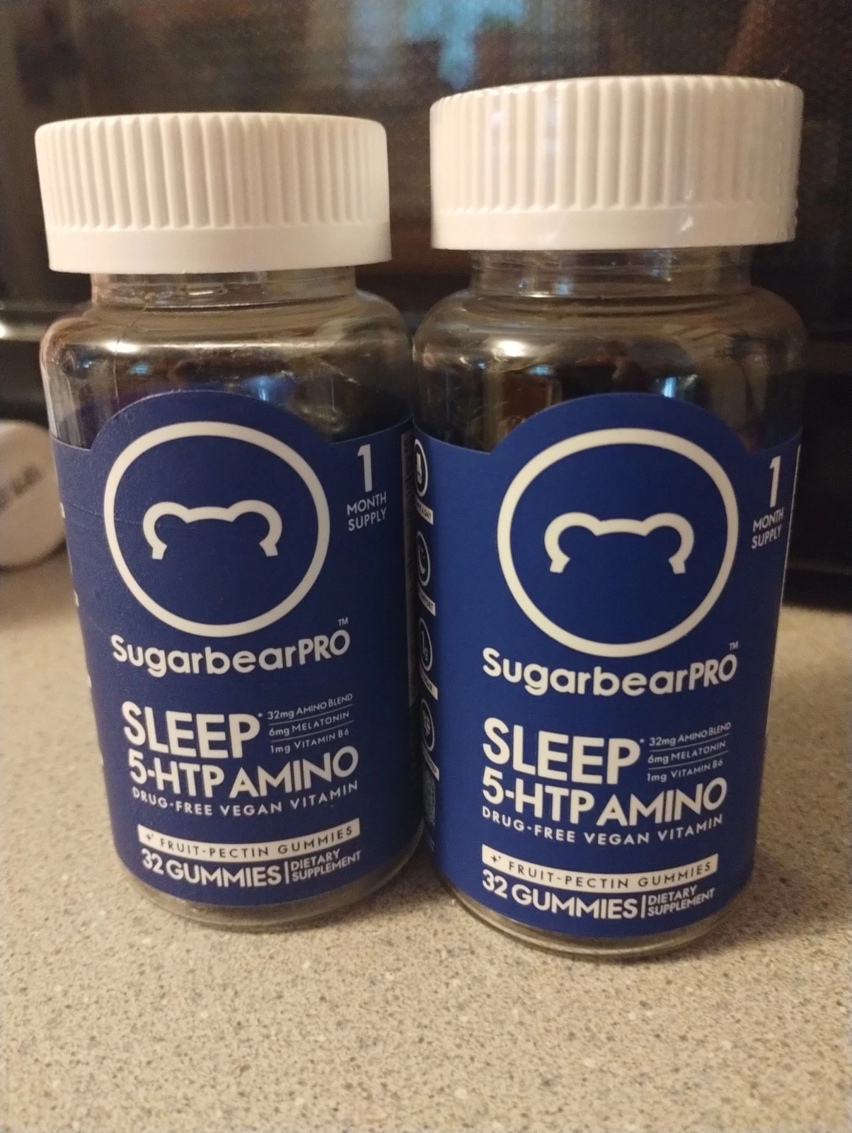 Sugarbear Sleep Gummy 2 Month Supply, Extra Strength Melatonin 6mg EXP 05/27