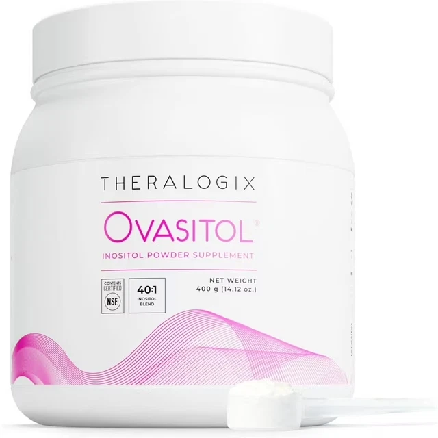 Theralogix Ovasitol Inositol Powder - 90-Day Supply - Myo-Inositol & D-Chiro