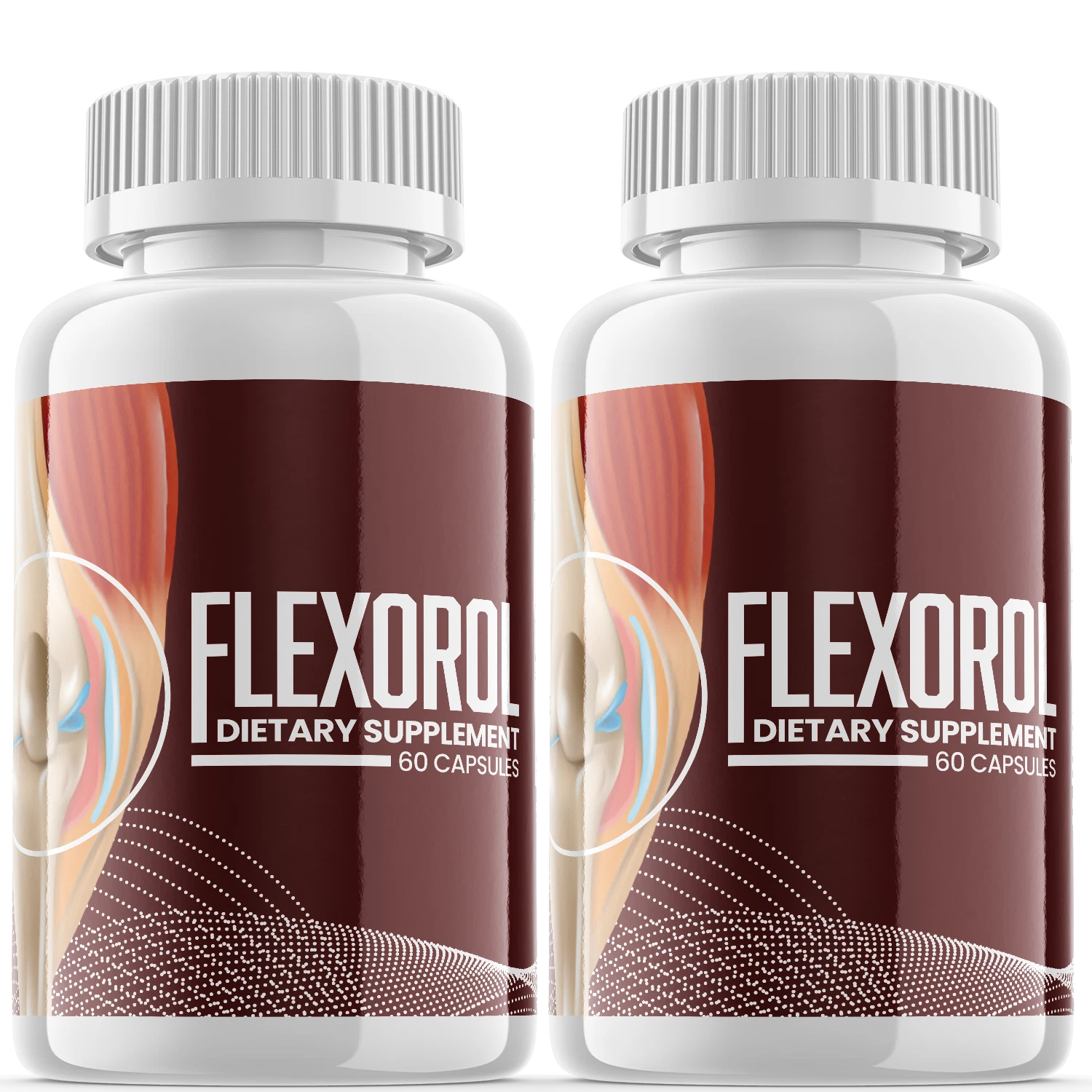2 Pack - Flexorol Supplement Pills, Support Joint & Muscle Health - 120 Capsules