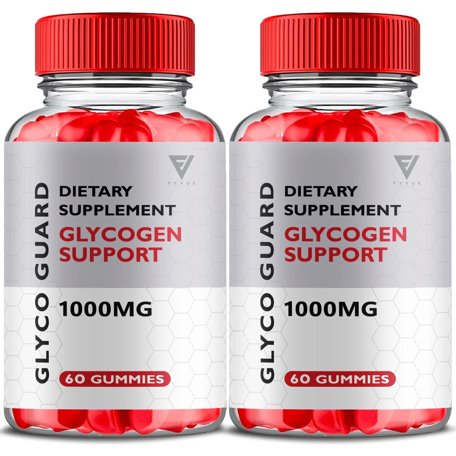 (2 Pack) Glyco Guard Keto + ACV Gummies Overall Wellness Reviews (120 Gummies)