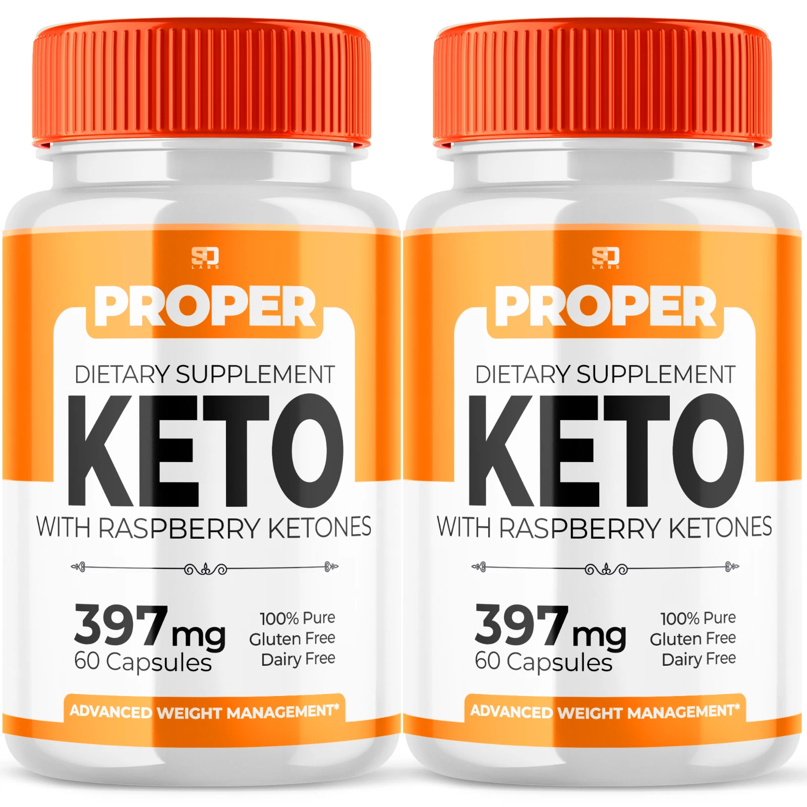 (2 Pack) Proper Keto Pills, Proper Keto Weight Loss Support (120 Capsules)