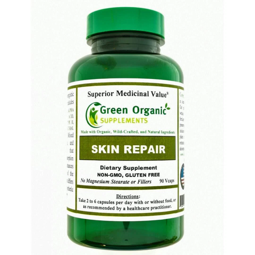 Green Organic Supplements Skin, Psoriasis, Eczema