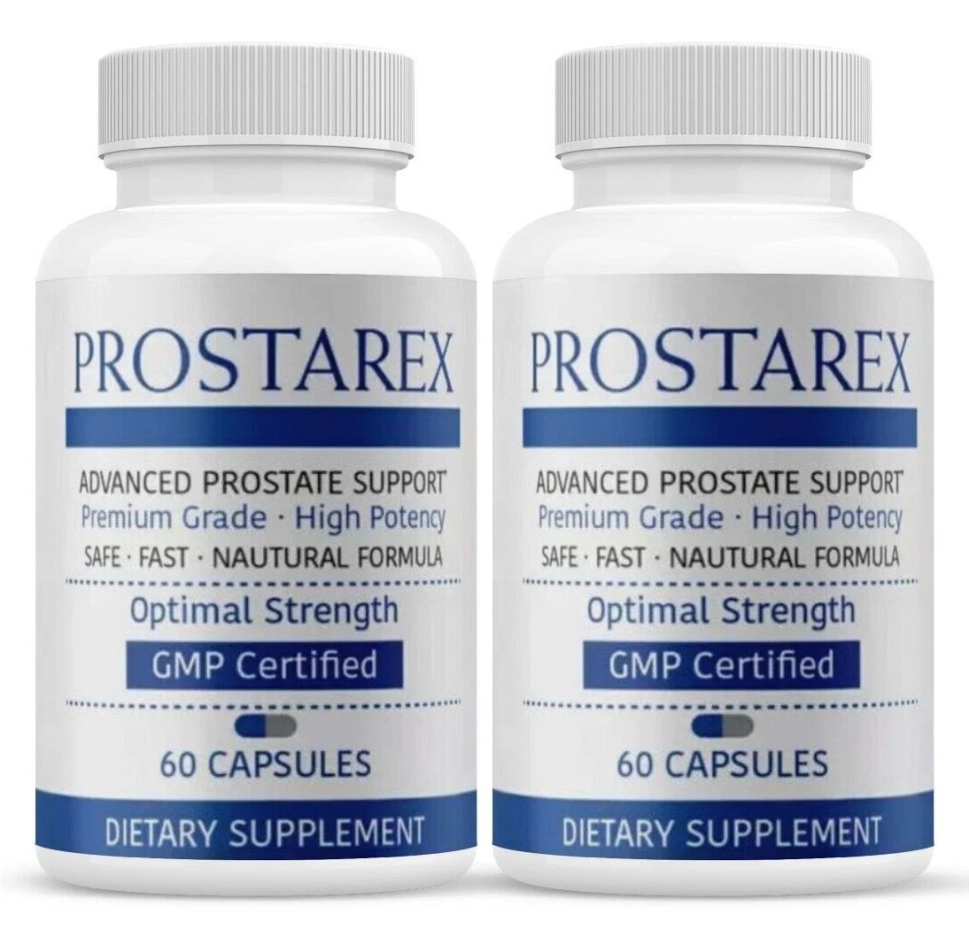 Prostarex All Natural Advance Prostate Support Supplement (120 Capsules) 2-Pack