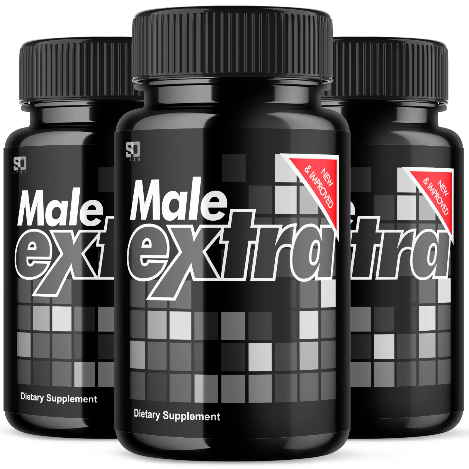 Male Extra Performance Supplement, MaleExtra for Enhancement 180 Capsules 3 Pack