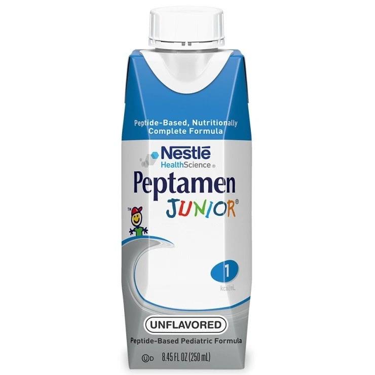 Nestle Peptamen Junior Unflavored 8.45 fl oz (Pack of 24)