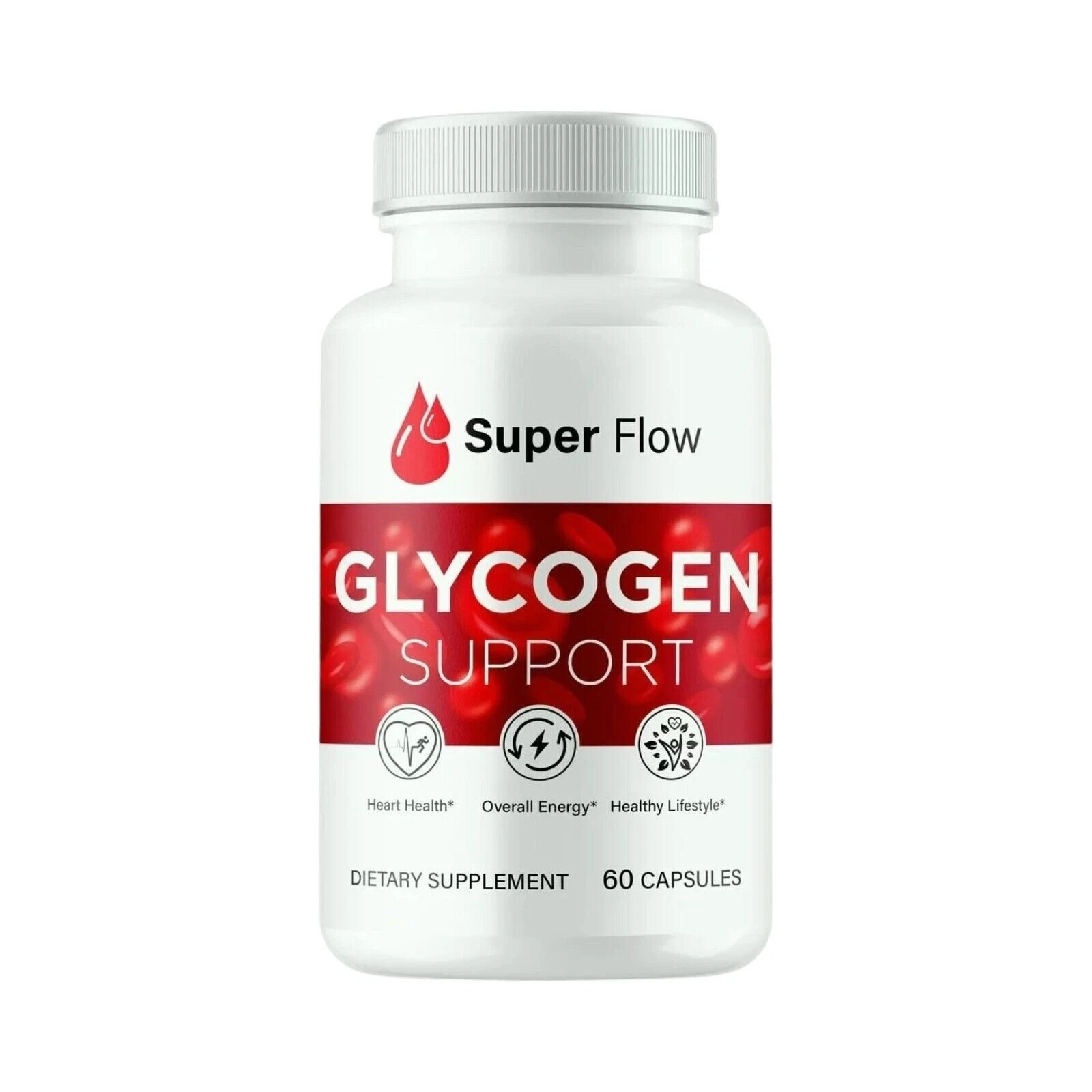 Super Flow Glyco Optimizer, SuperFlow Glycogen Support - 60 Capsules