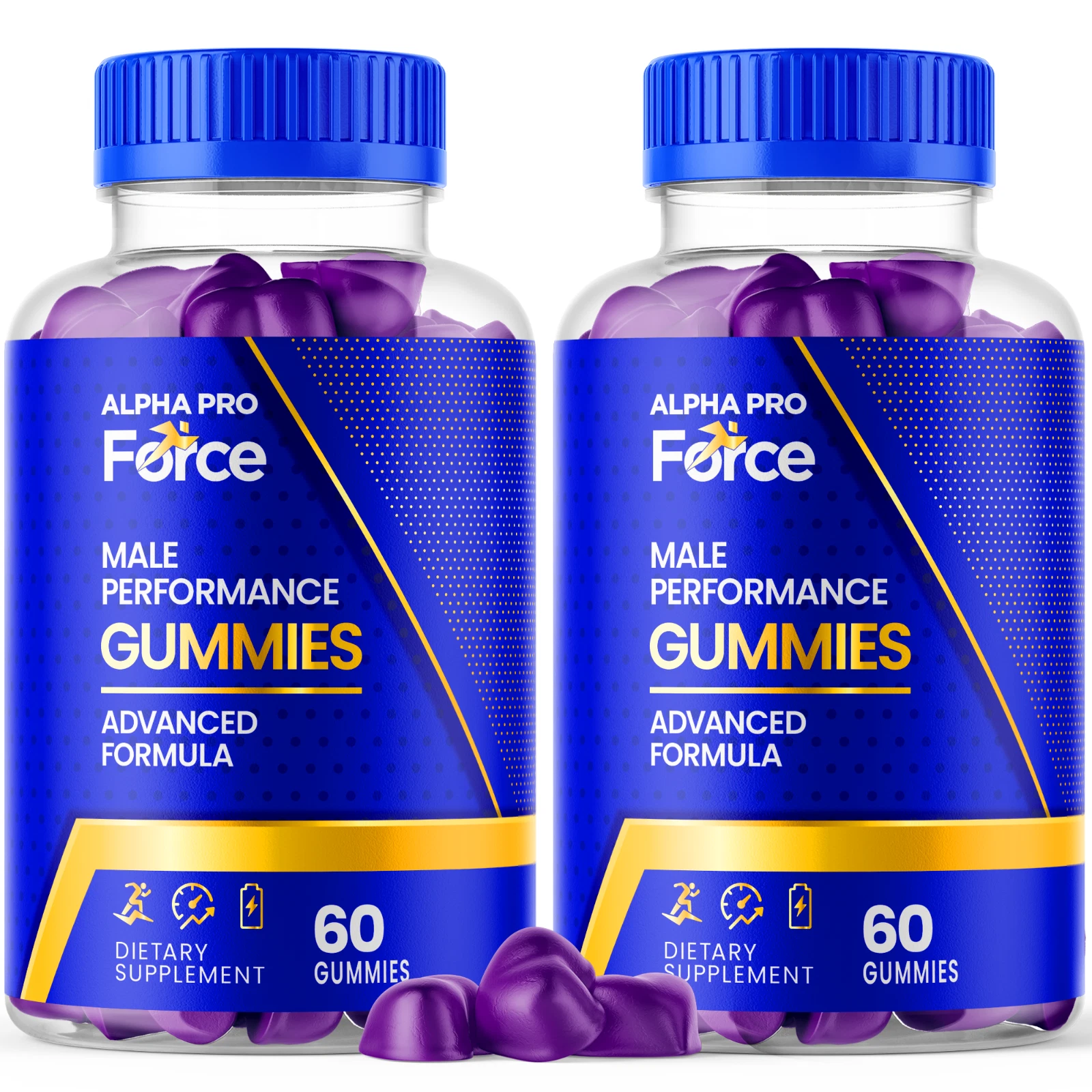 Alpha Pro Force Gummies for Men Advanced Vitamin Formula Supplement 120 Gummies