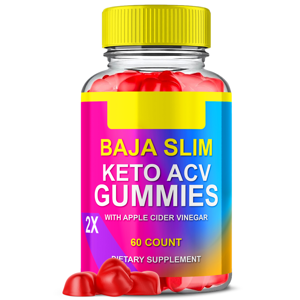 Baja Slim Keto ACV Gummies BajaSlim Maximum Strength Vitamin Formula 60 Gummies