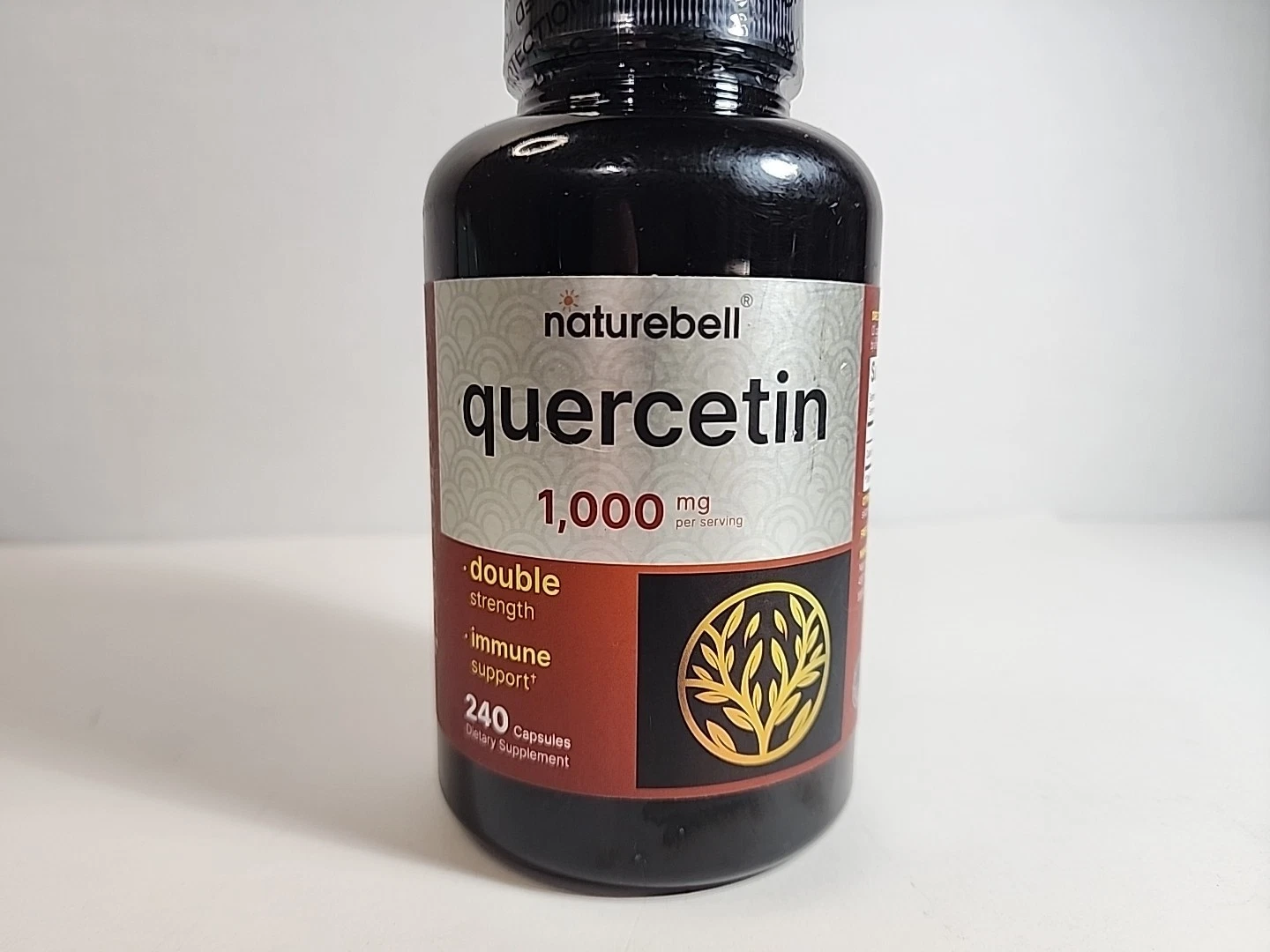 NatureBell Quercetin 1000mg Per Serving 240 Capsules, Ultra Strength BB 6/26