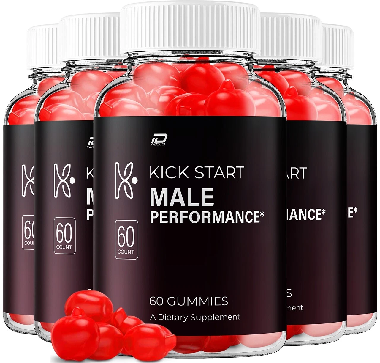 (5 Pack) Kick Start Gummies for Men – KickStart Male Gummy All-Natural Reviews