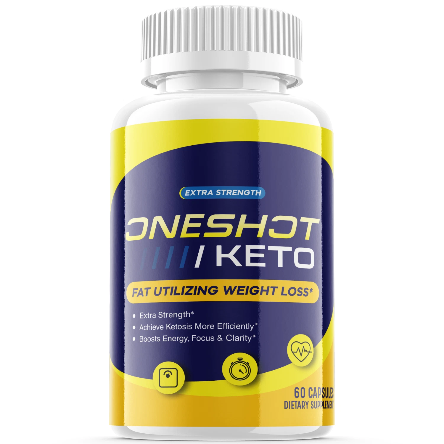 1-One Shot Keto Diet Pills,Weight Loss,Fat Burn,Appetite Suppressant Supplement
