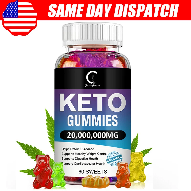Keto BHB Gummies-Fat Burner Weight Loss,Slimming Appetite Suppressant 20000000mg