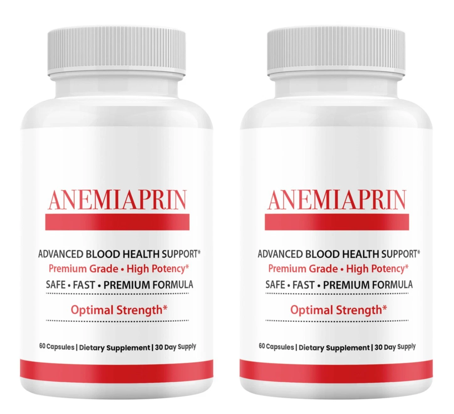 Anemiaprin Blood Support Maximum Strength Glycogen Supplement 120 Capsules