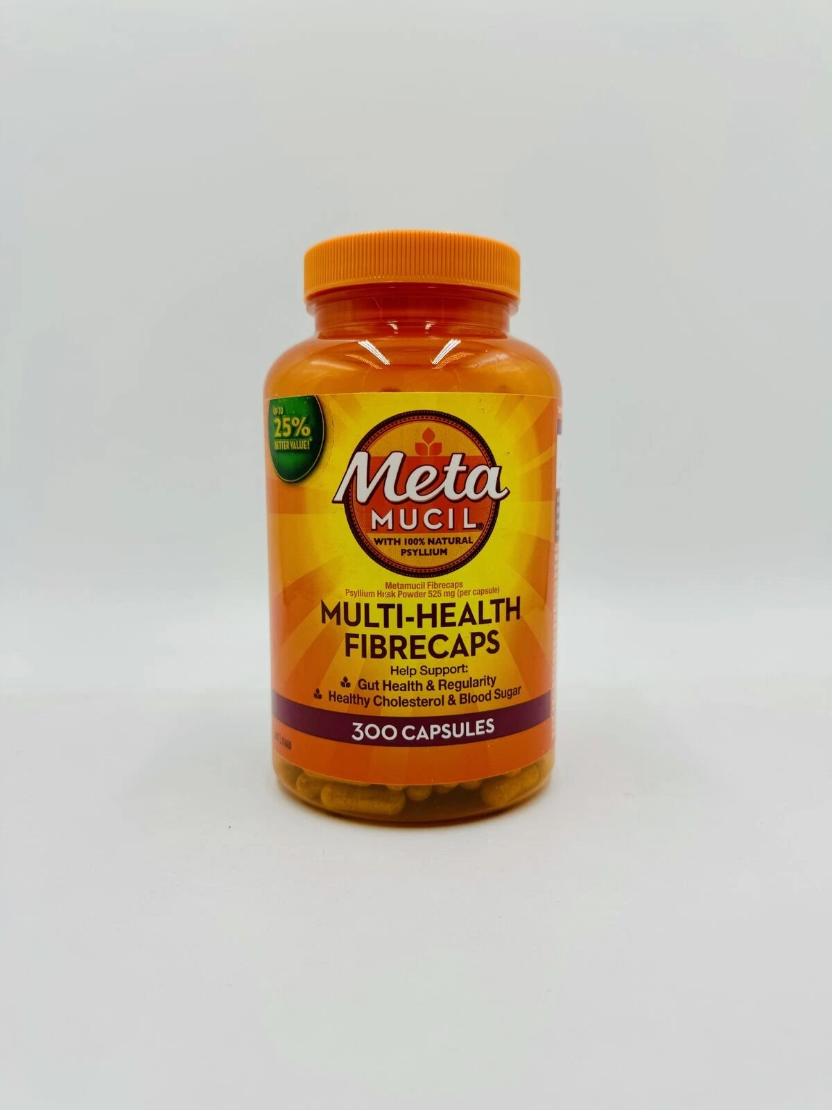* Metamucil Multi-Health Fibrecaps 300 Capsules