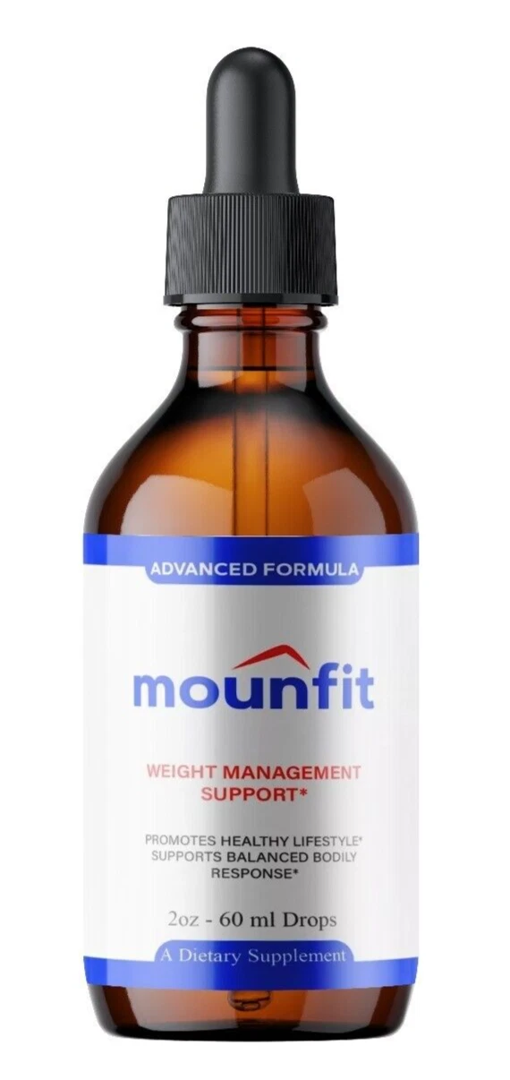 (1 Pack) Mounfit Drops Moun Fit Overall Health & Wellness Supplement