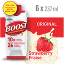 Boost Original Strawberry Meal Replacement Drink Delicious Healthy 6x 237ml NEW