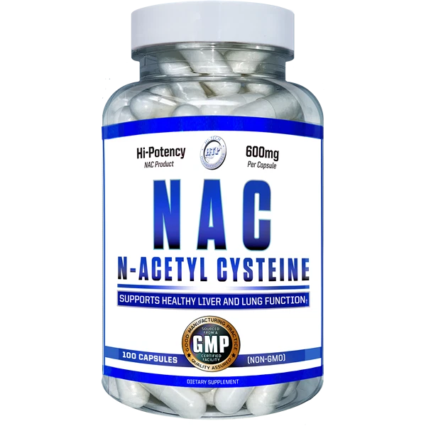 HI TECH N-ACETYL-L-CYSTEINE (NAC) 600 mg Capsules nonGMO USP Grade USA 🇺🇸