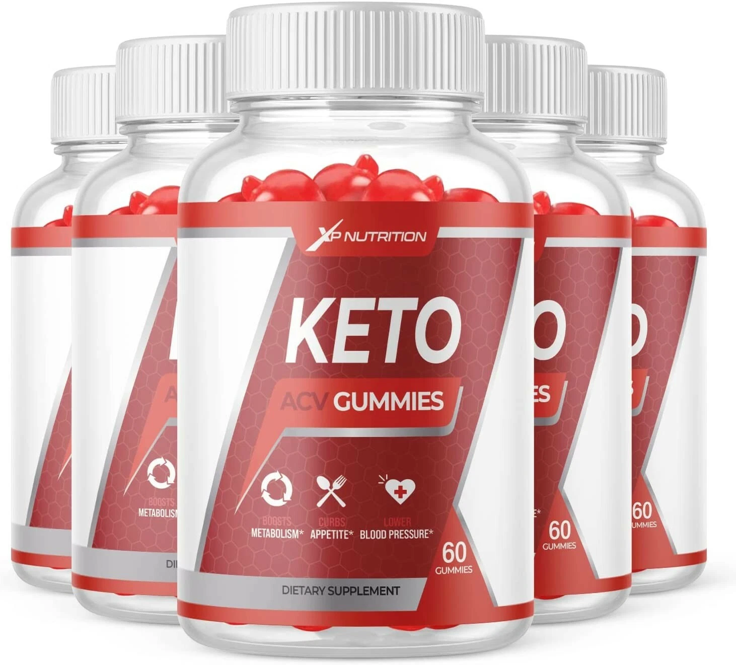 5-XP Nutrition Keto ACV Gummies, Weight Loss, Fat Burner, Appetite Suppressant