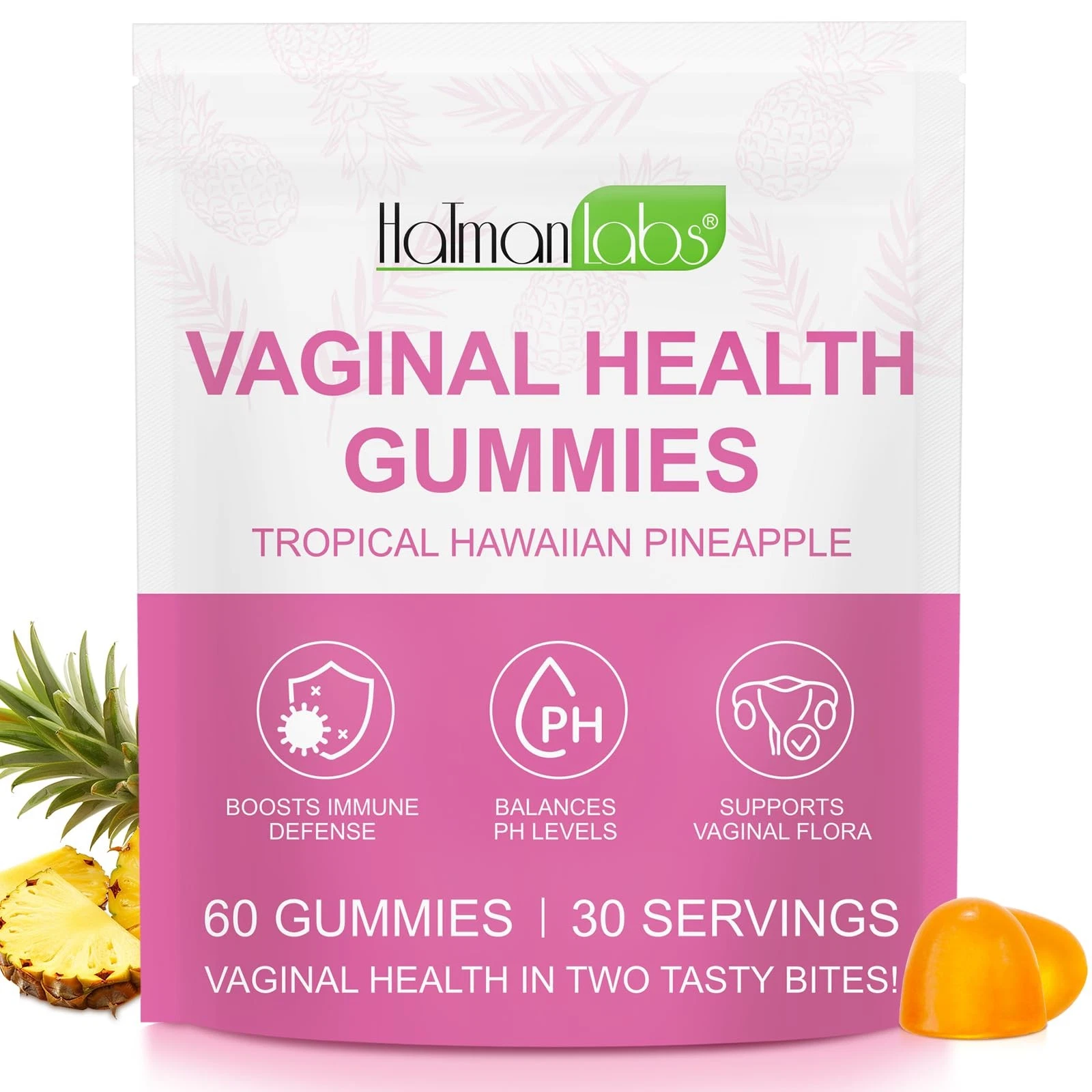 newseel Vaginal Probiotics for Women,Ph Balance for Women,Feminine Balance Gummi