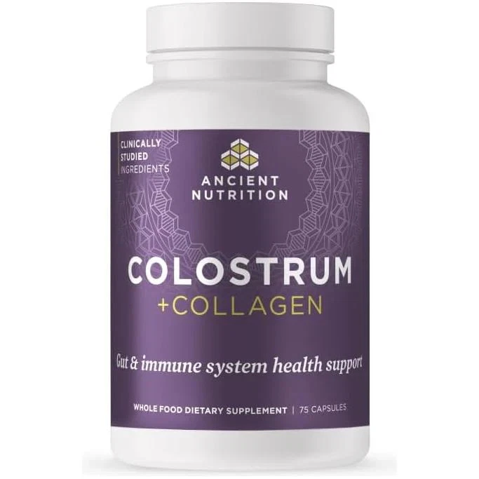 Ancient Nutrition Colostrum Superfood + Collagen 75 Count