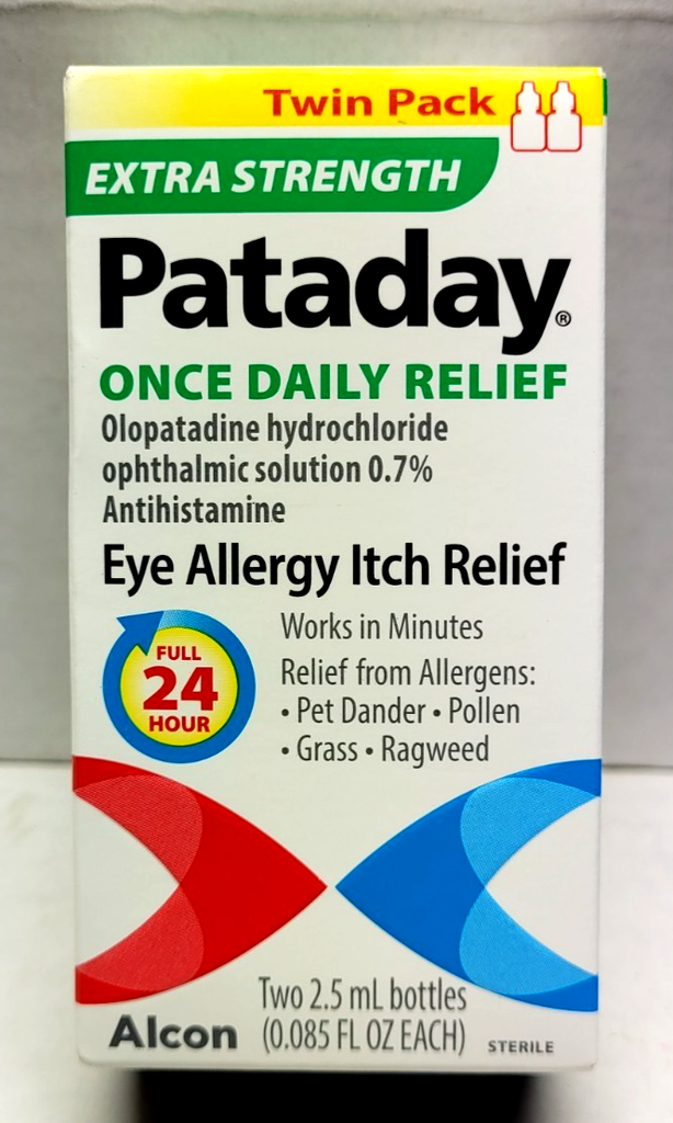 Alcon Pataday Once Daily Relief Extra Strength Eye Drops Exp 10/2022