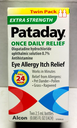 Alcon Pataday Once Daily Relief Extra Strength Eye Drops Exp 10/2022