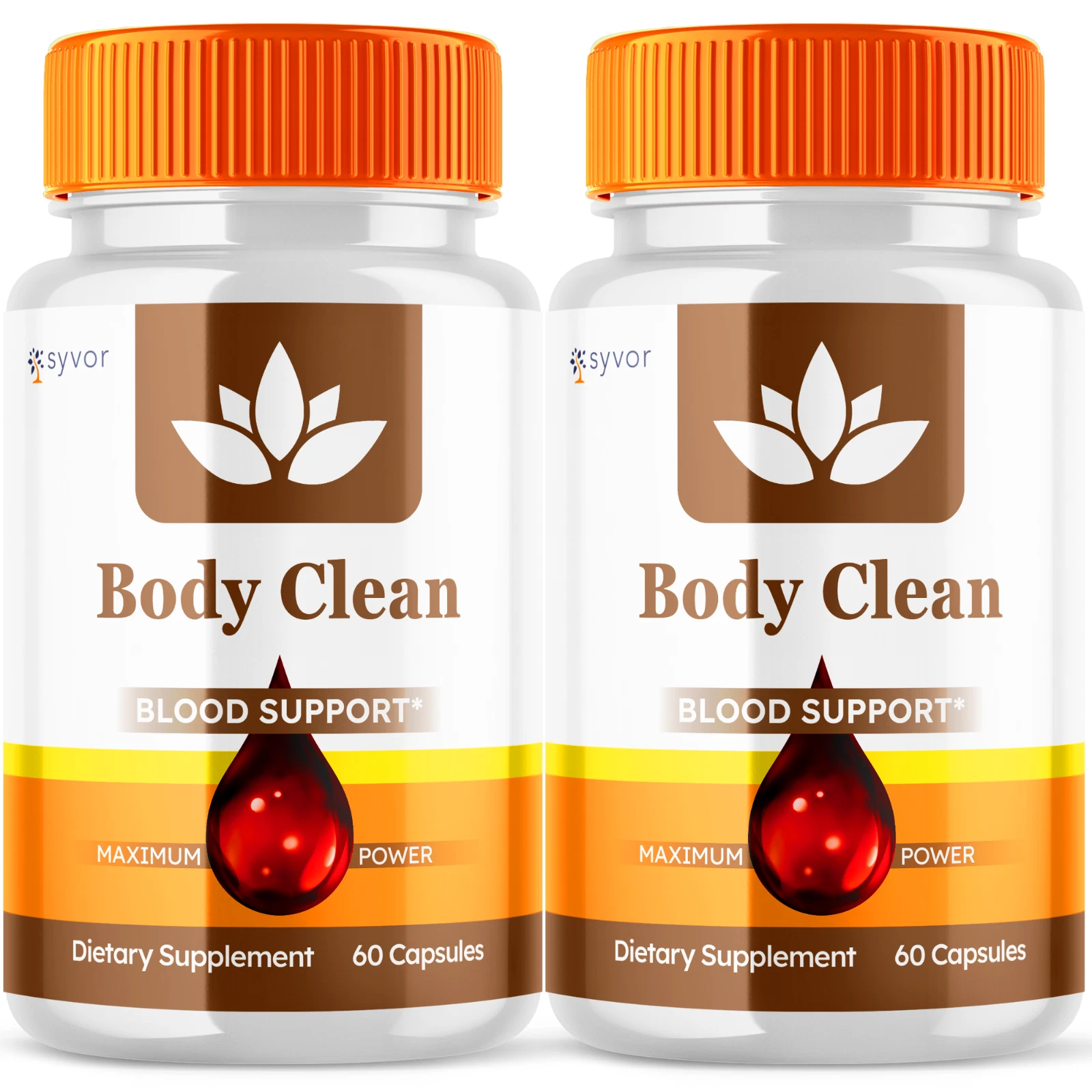 Body Clean Blood Support Maximum Strength Vitamin Natural Glyco Optimizer 120Ct