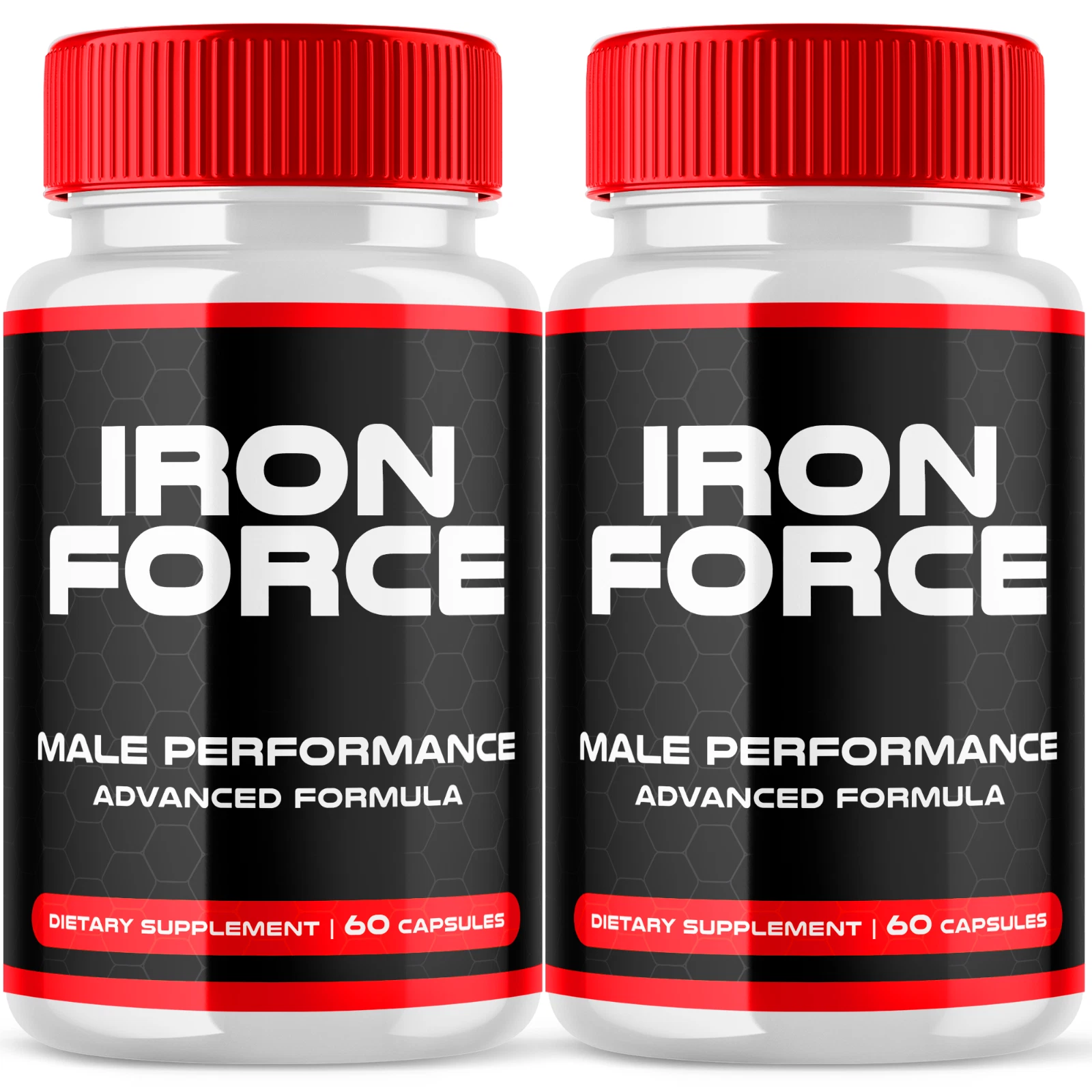 Iron Force Advanced Supplement for Men with Natural Ingredients 120 Capsules