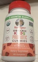 Organic Kids Probiotic Gummies, Strawberry, 60 Gummies