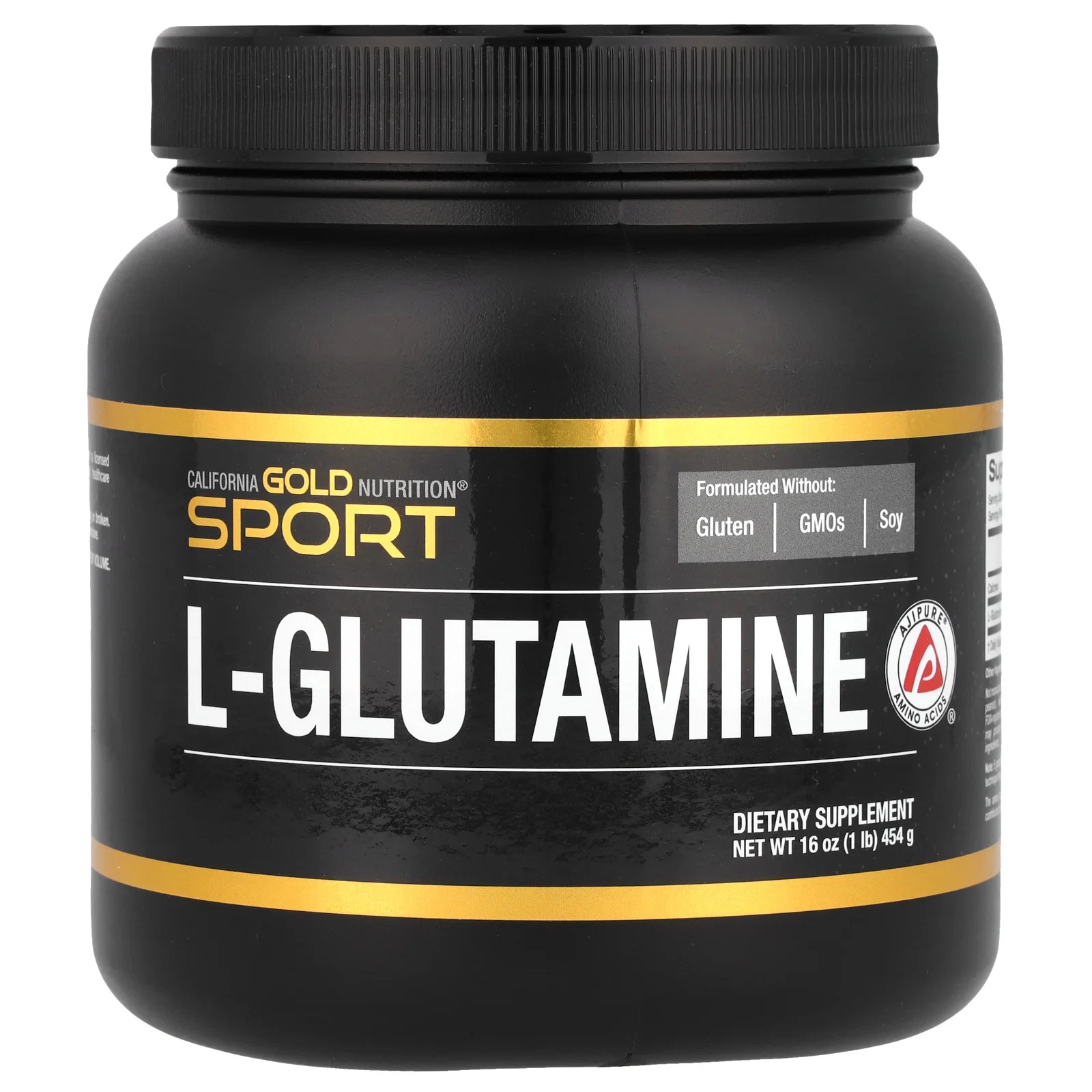 Sport, L-Glutamine Powder, AjiPure®, Gluten Free, 1 lb (454 g)