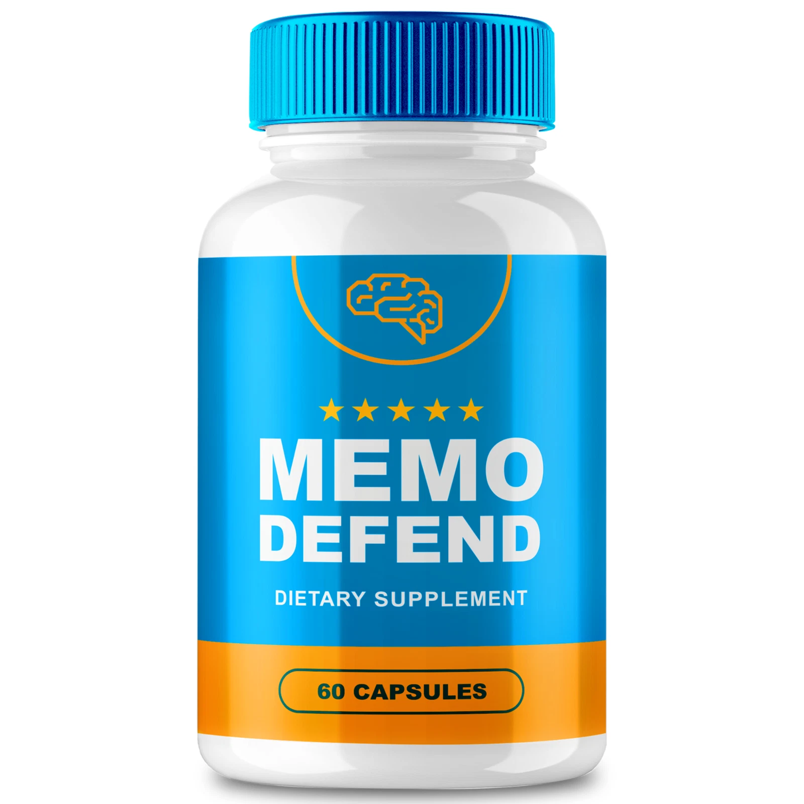 MemoDefend Brain Capsules Memo Defend Brain Health Pills (60 Capsules)