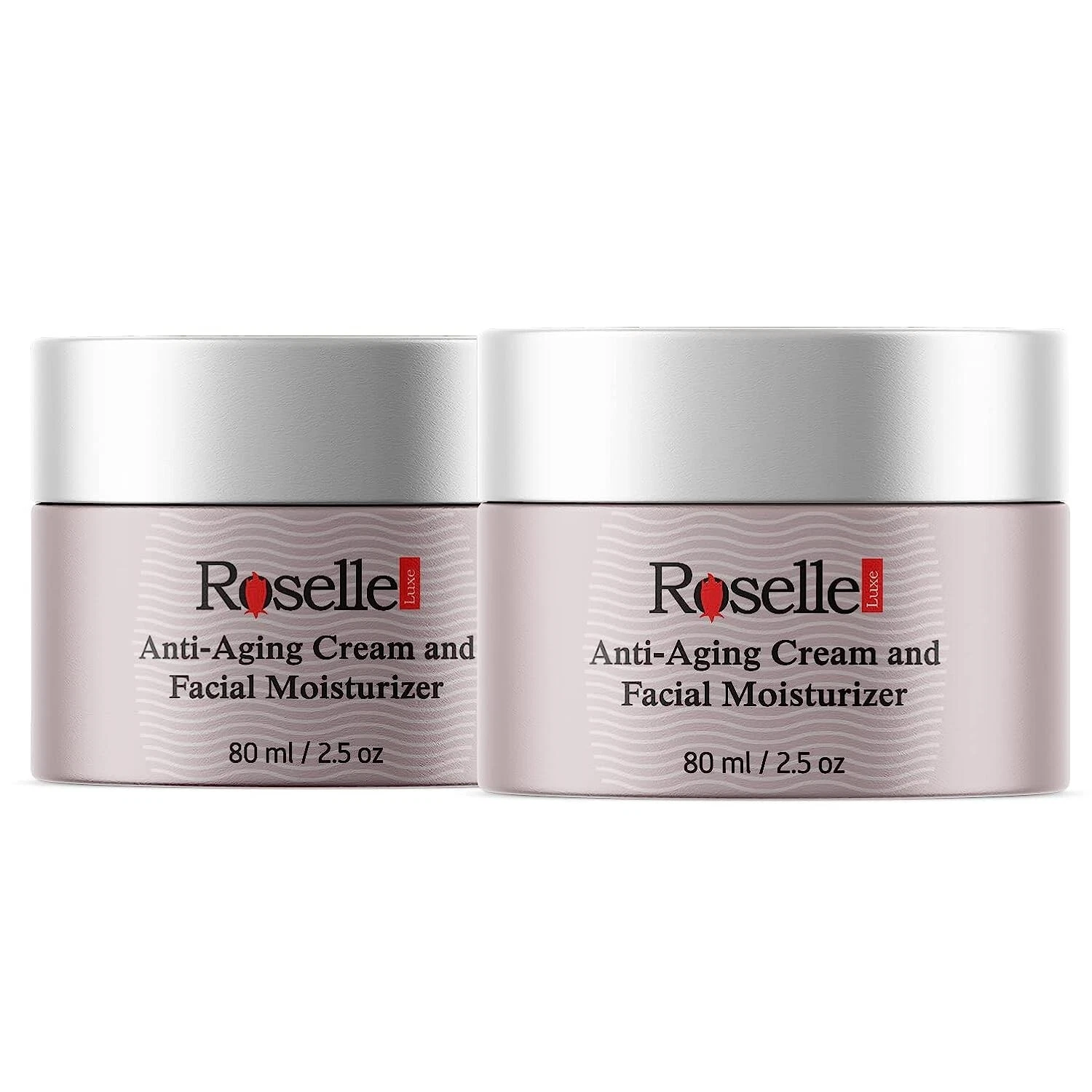 2 Pack - Roselle Anti-Aging Cream For Wrinkle,Skin Tightening Facial Moisturizer