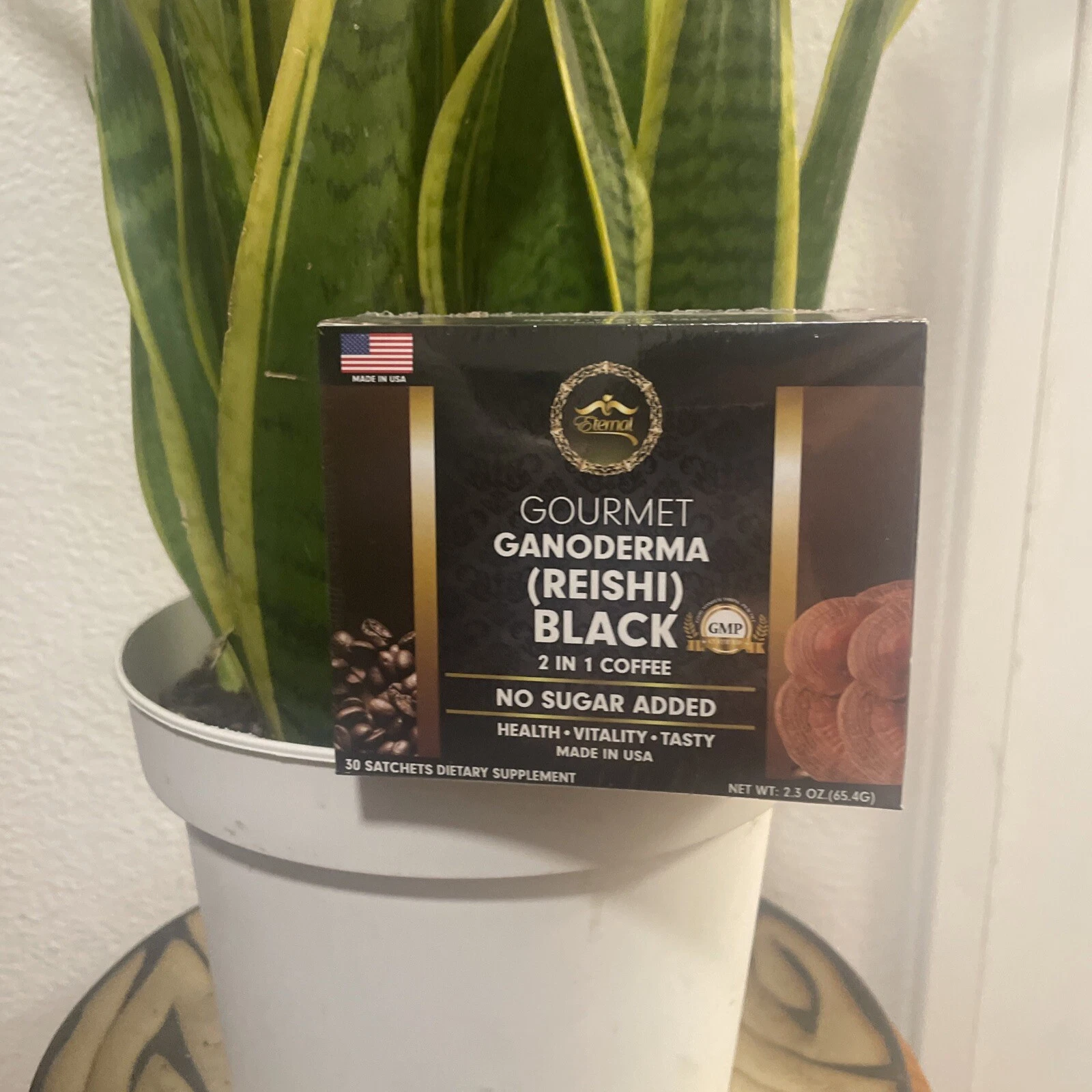 Cafe Ganoderma 2 en 1 de Eternal Spirit Beauty (30 Sobres)