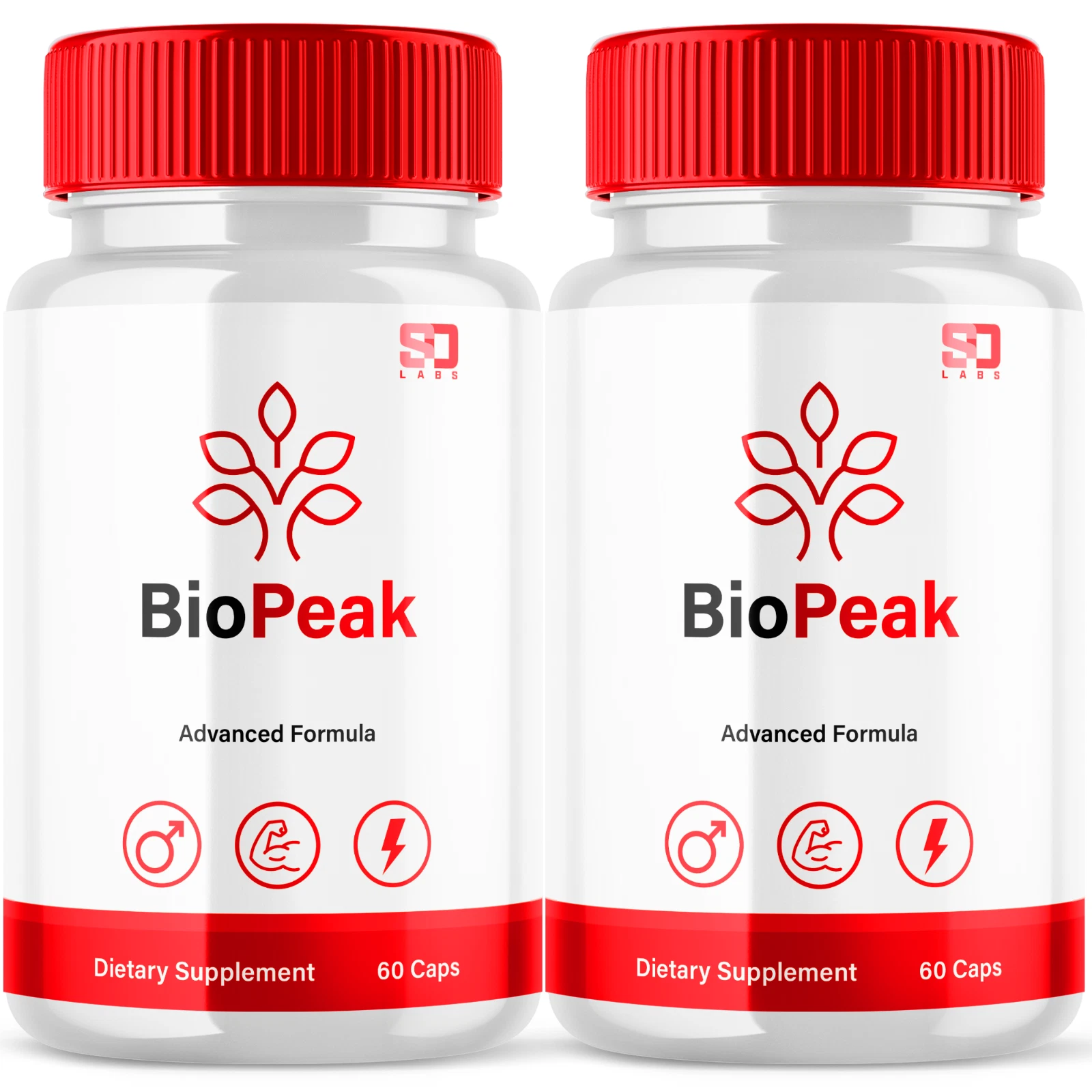BioPeak Men Enhancement Capsules, BioPeak Pills Last longer BiggerD (2 Pack)